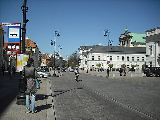 Warszawa. Spacerem po Krakowskim Przedmieciu.