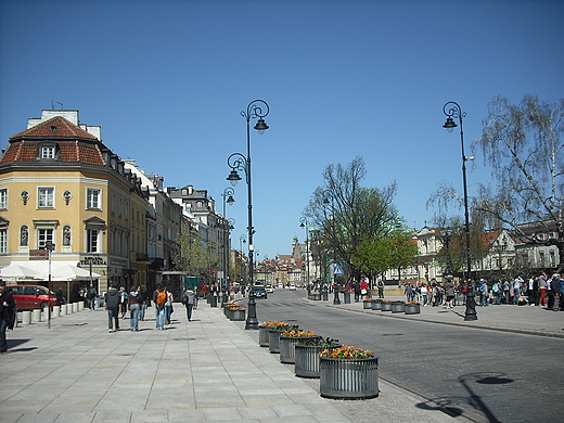 Warszawa. Spacerem po Krakowskim Przedmieciu.