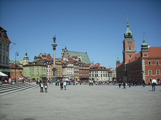 Warszawa. Plac Zamkowy.