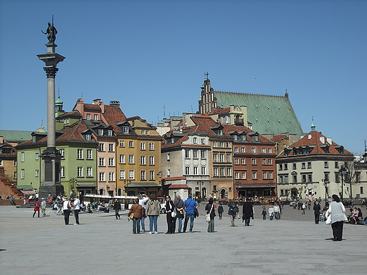 Warszawa. Plac Zamkowy.