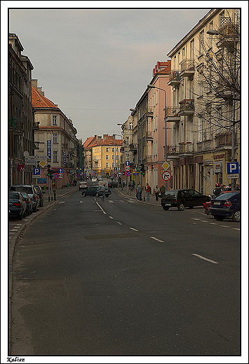 Kalisz - fragment ulicy rdmiejskiej