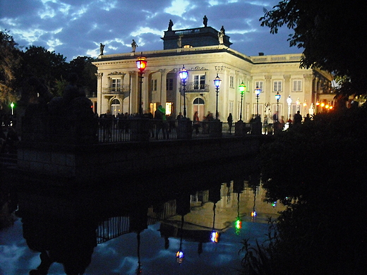 Warszawa. Noc Muzew 2011 w azienkach Krlewskich.