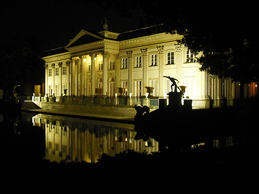 Warszawa. Noc Muzew 2011 w azienkach Krlewskich.