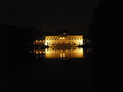 Warszawa. Noc Muzew 2011 w azienkach Krlewskich.