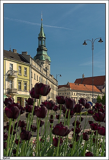 Kalisz - widok z Placu Kiliskiego na Plac w. Jzefa