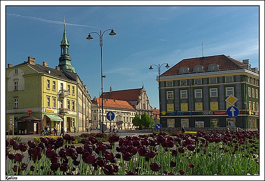 Kalisz - widok z Placu Kiliskiego na Plac w. Jzefa