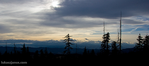 Widok na Tatry z Gorca