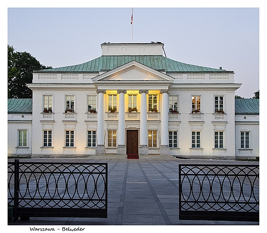 Okolice ul. Belwederskiej. Warszawa