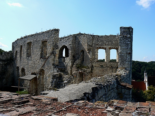 Kazimierz Dolny - ruiny zamku