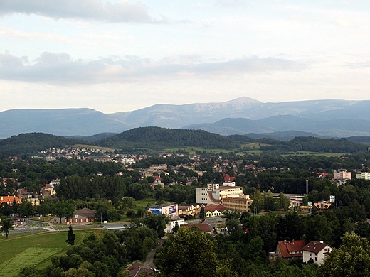 panorama z wiey widokowej na Wzgrzu Krzywoustego