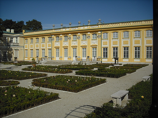 Warszawa. Park Wilanowski. Ogrd Rany.