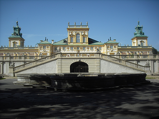 Warszawa. Paac w Wilanowie.