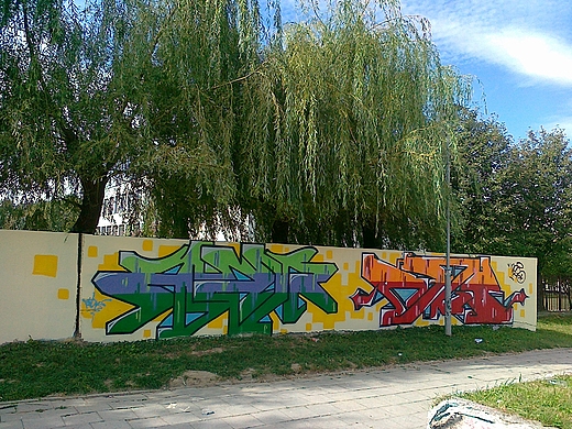 osiedlowe graffiti