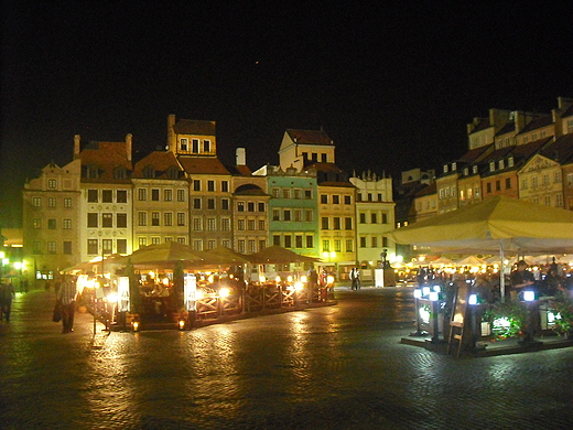 Warszawa. Rynek Starego Miasta.