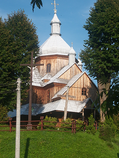 Cerkiew pw.w. Mikoaja w Hoszowie, powstaa w latach 1939-1948