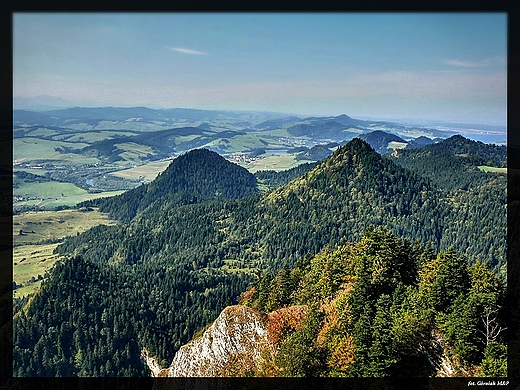 Widok z Trzech Koron.