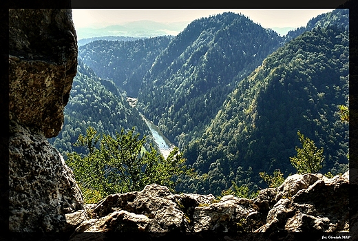 Widok ze szlaku na Sokolic.