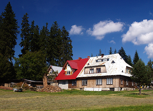 Beskid lski. Schronisko na Stecwce 760 mnpm.