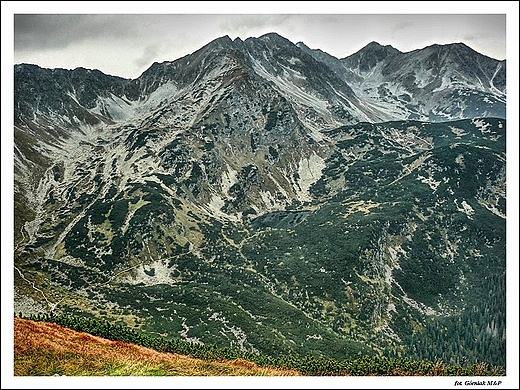 Tatry - widok ze szlaku na Rako