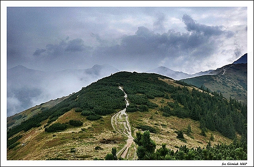 Tatry - szlak na Grzesia