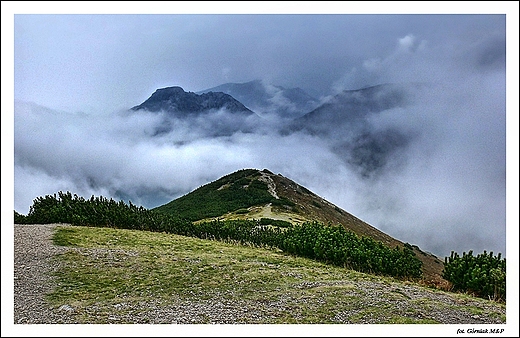 Tatry - szlak na Grzesia