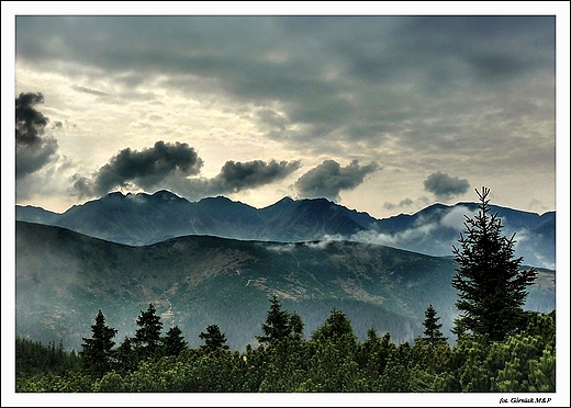 Tatry - widok ze szlaku