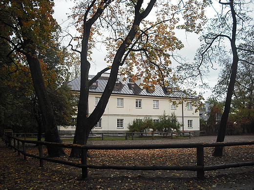 Warszawa. Koszary Kantonistw w azienkach.