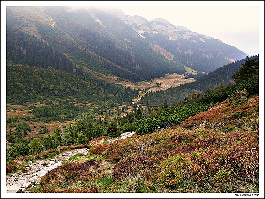 Tatry - widok ze szlaku na Kop Kondrack.