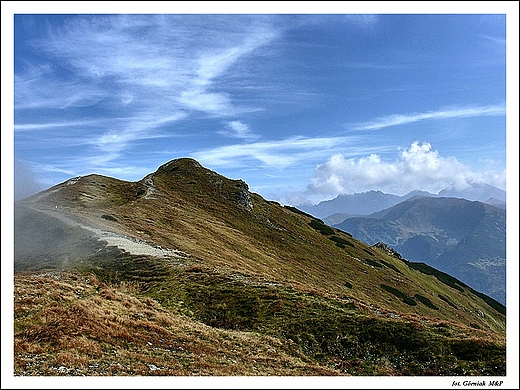 Tatry - widok ze szlaku na Kop Kondrack.