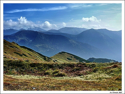 Tatry - widok ze szlaku na Kop Kondrack.