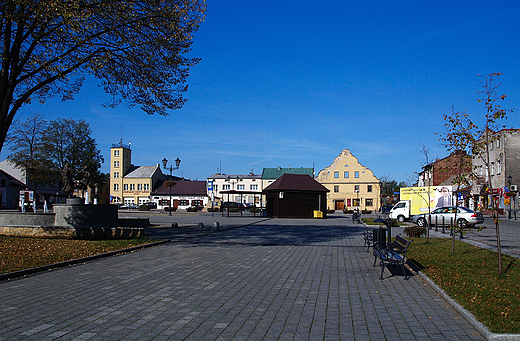 Widok na siewierski Rynek.