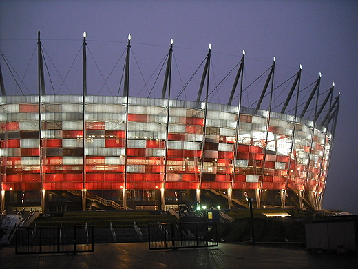 Warszawa. Stadion Narodowy.