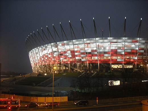 Warszawa. Stadion Narodowy.