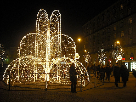 Warszawa ju witeczna.