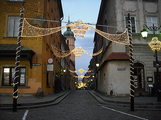 Warszawa. Ulica Piwna.