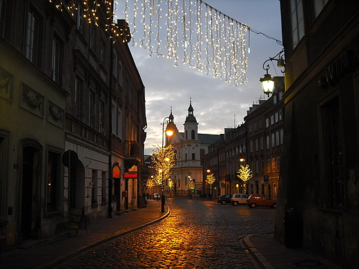 Warszawa. Ulica Freta.