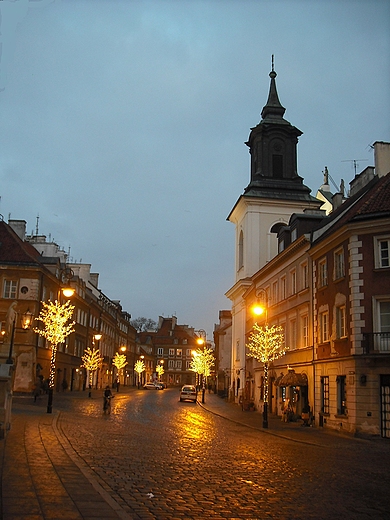 Warszawa. Ulica Freta.