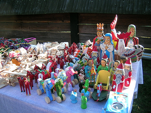 Ludowe zabawki - skansen w Chorzowie.