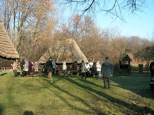 Zagroda Pszczelarza - lsko Wilijo w skansenie w Chorzowie.