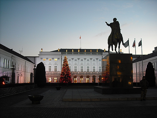 Warszawa. Paac Prezydencki.