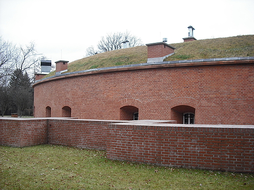 Warszawa. Fort Sokolnickiego na oliborzu.