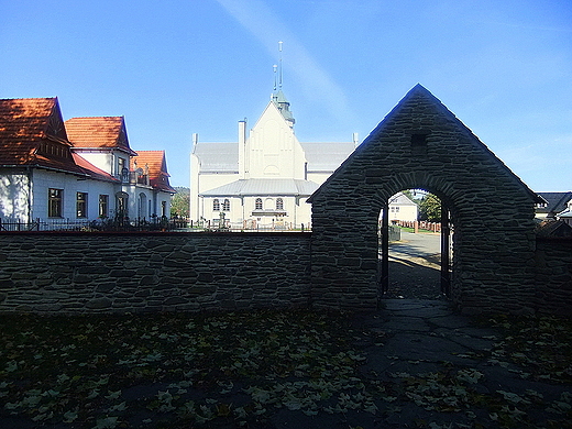 Widok na koci w Dobrej