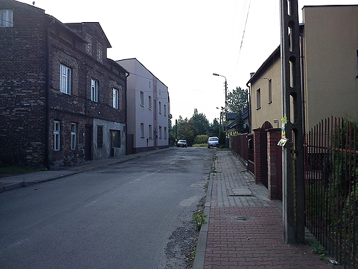 Sosnowiec-Jzor.Ulica Starowiejska.