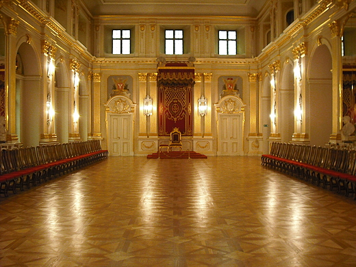 Warszawa. Zamek Krlewski. Sala Senatorska.