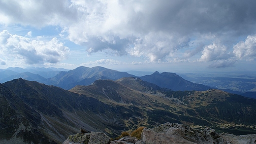 Widok na Kasprowy i Giewont