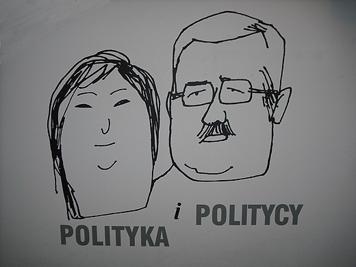 Warszawa. Muzeum Karykatury. Wystawa Polityka i Politycy.