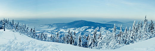 Panorama z Lubonia Wielkiego.