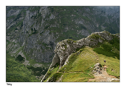 Tatry - w drodze na Giewont