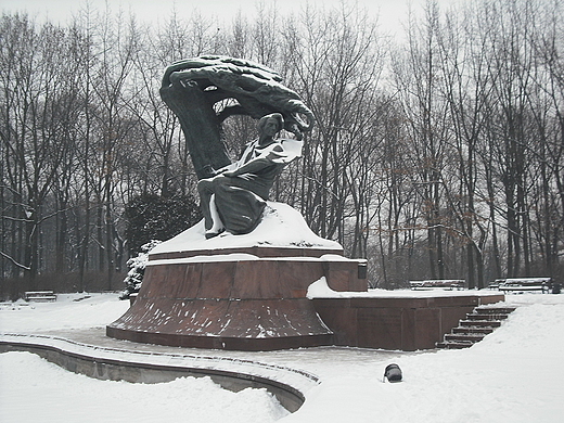 Warszawa. Zimowe azienki.