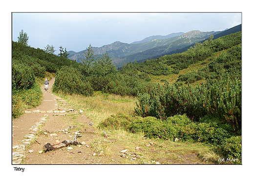 Tatry - w drodze na Giewont